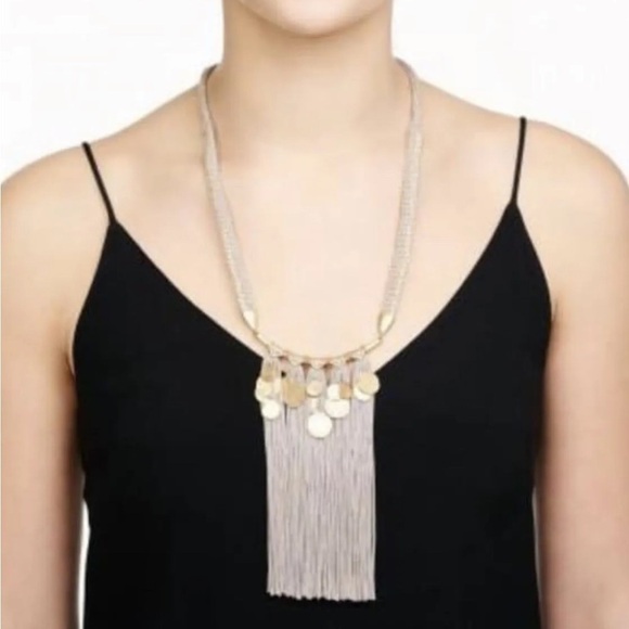Stella & Dot Samar Fringe Necklace - Picture 2 of 8